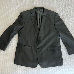 Calvin Klein Gray Sport Coat Classic Fit Timeless Style